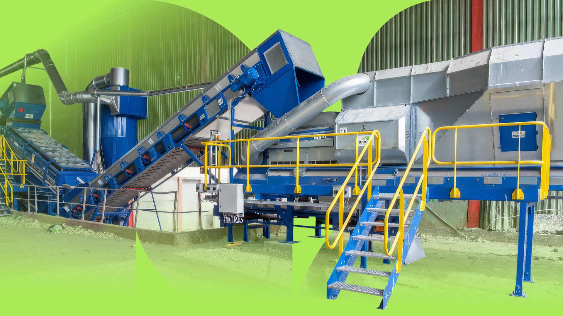 ekokaari sorting line